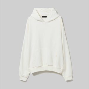 White Boxy Hoodie by Al Nassr Impex